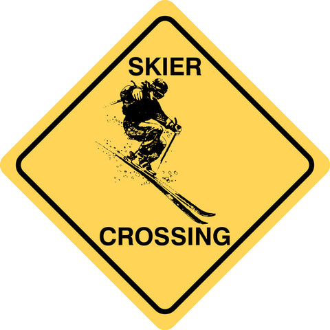 Skier Crossing