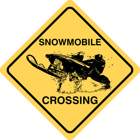 Snowmobile Crossing